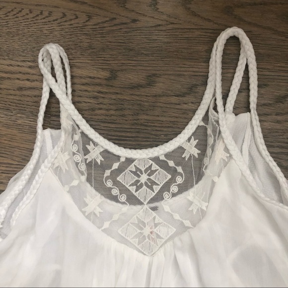 Free People Boho Lace Top - Picture 2 of 5